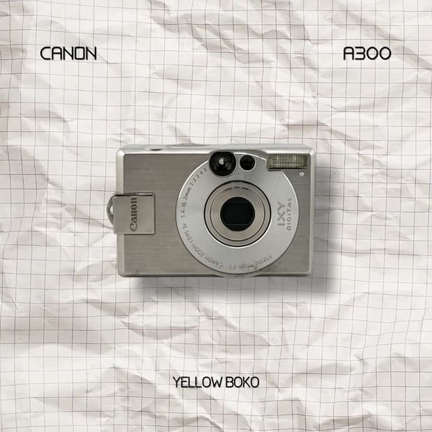 [찐 레트로] 캐논 CANON A300 PC1026 미니 디지털 카메라