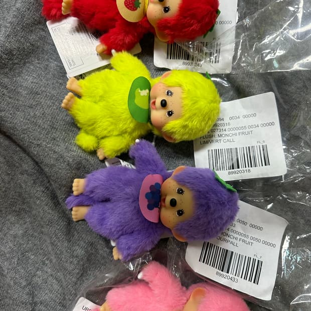 과일 몬치치 ss 사이즈 키링 아님