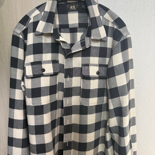 더블알엘버팔로워크셔츠