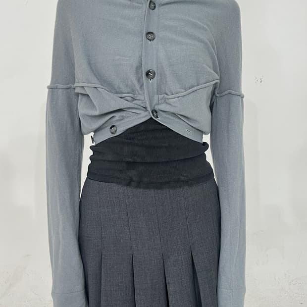 2way cocoon bolero knit cd