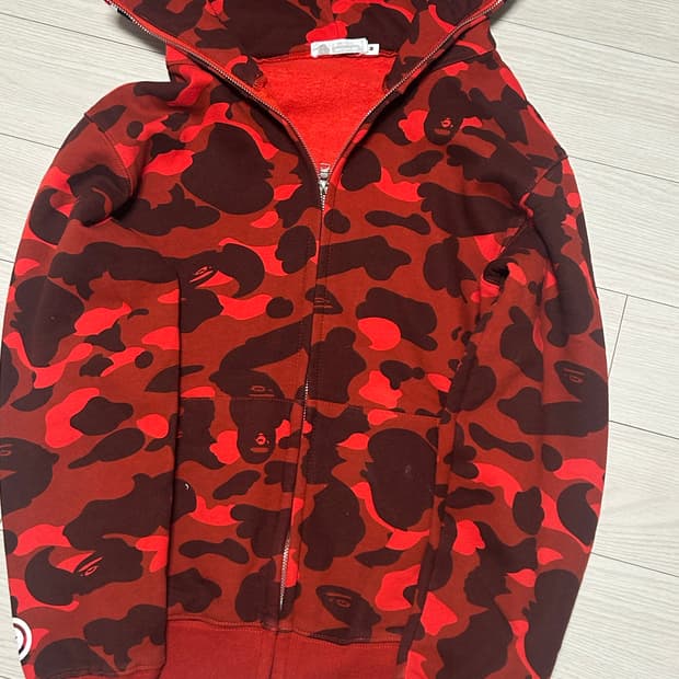 베이프 후드집업