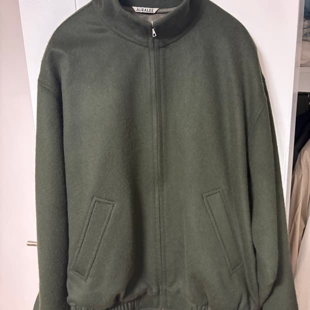 [5]오라리 카멜 블루종 다크 올리브 팝니다