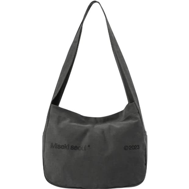 미세키서울 크로스백 차콜색상