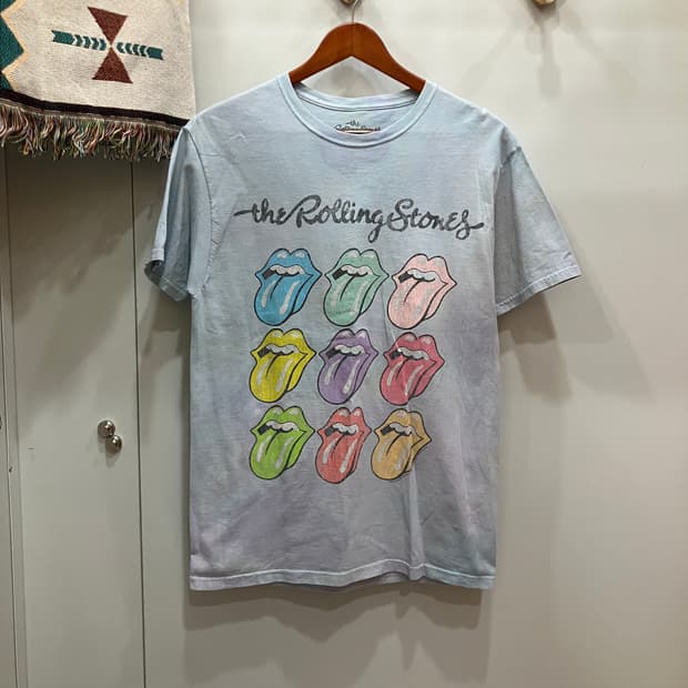 rolling stones 롤링스톤즈 프린트 티셔츠