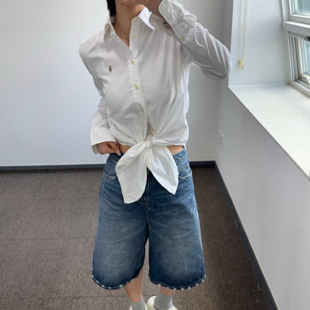 Polo 폴로 멀티 포니 화이트 셔츠