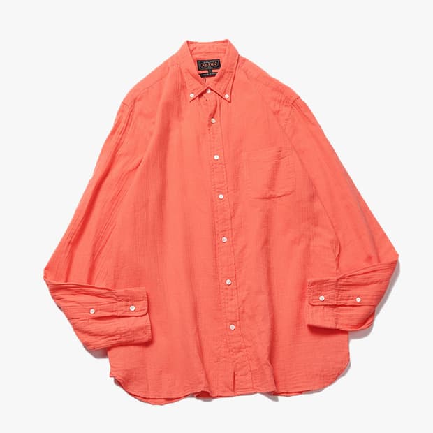 BEAMS PLUS - 23SS DOUBLE GAUZE SHIRT