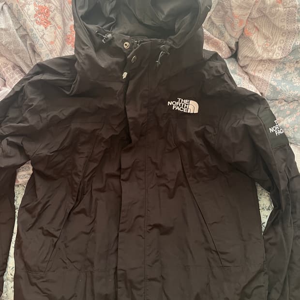 노스페이스 바람막이 점퍼 자켓 블랙