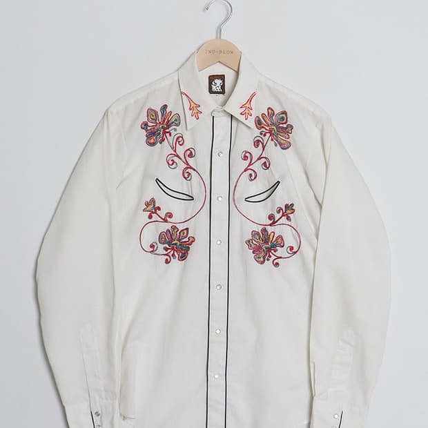 7~80's KARMAN Embro Western Shirts
