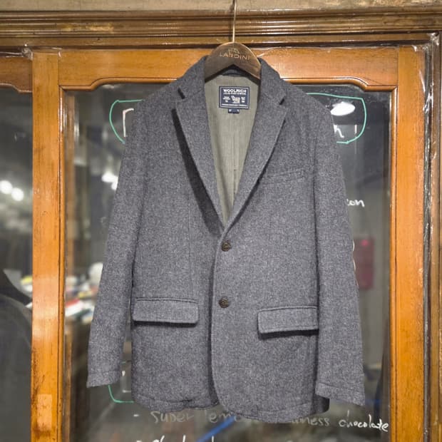 울리치 트위드자켓