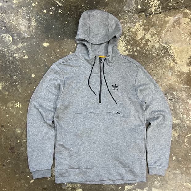 100) 아디다스 하프집업 후디 후드티셔츠 후드티