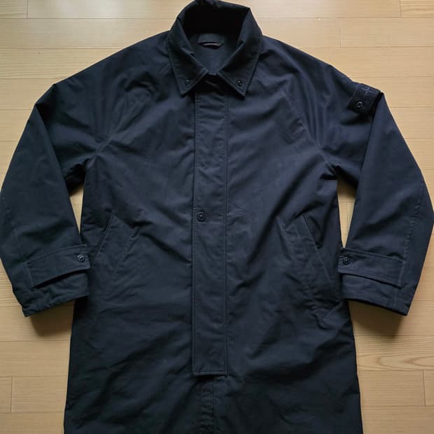 스톤아일랜드 25FW 고스트피스 워터프루프 코튼 캔버스 맥코트 M