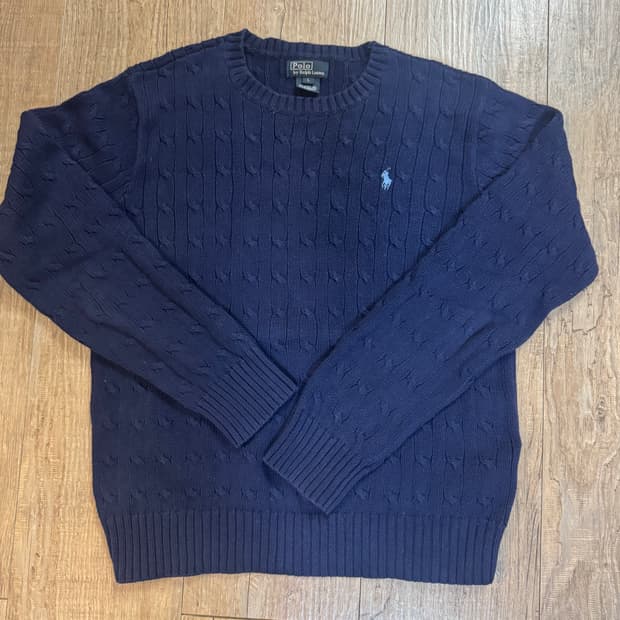 폴로 랄프로렌 케이블 니트 L