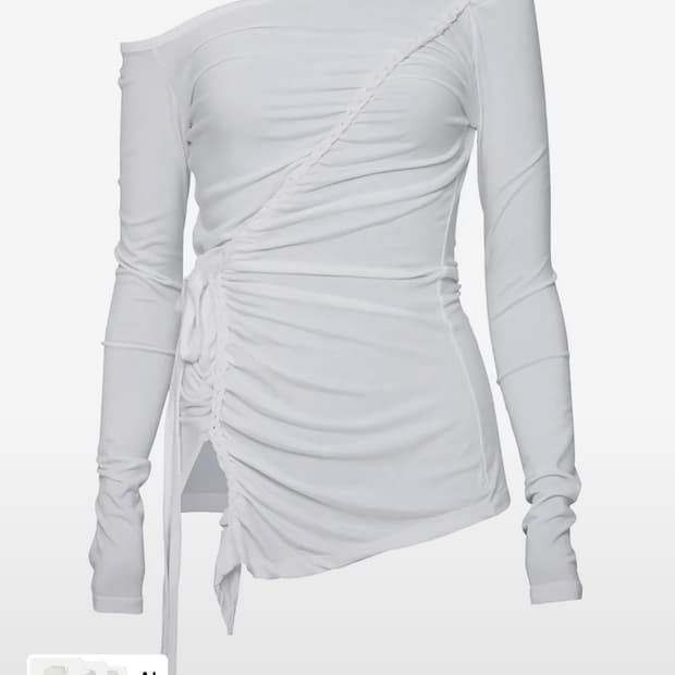플레어업 Twisted One-Shoulder Long Sleeve