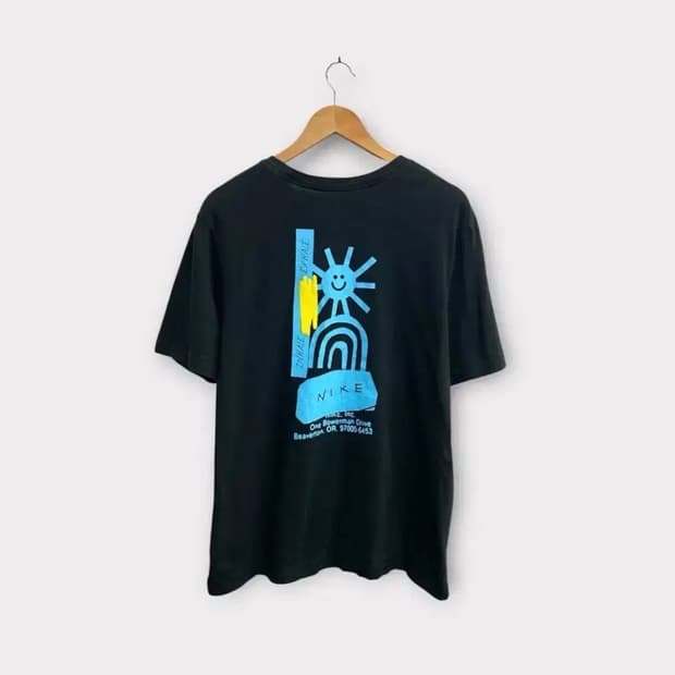 나이키 NSW 스테이트먼트 티셔츠 블랙 2XL