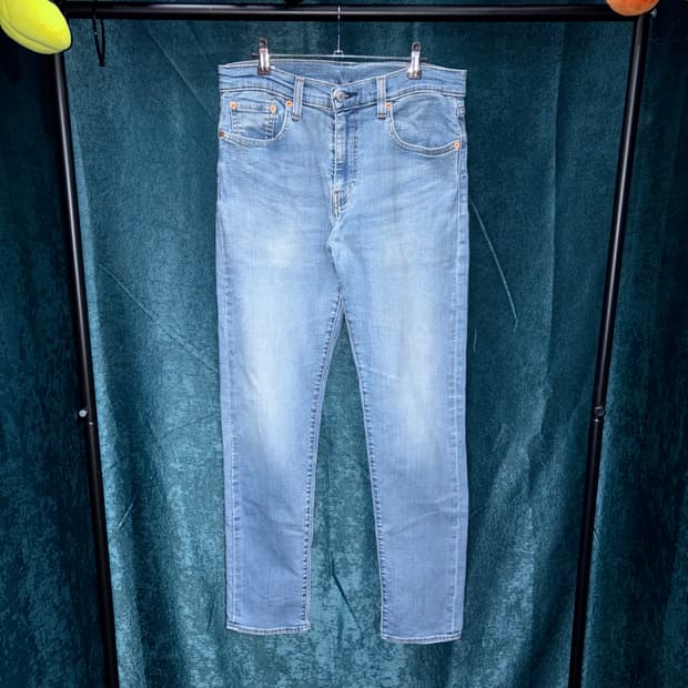 (33) 리바이스 502 연청 데님 팬츠