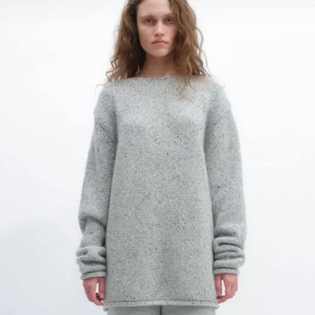 리포스 크루넥 니트