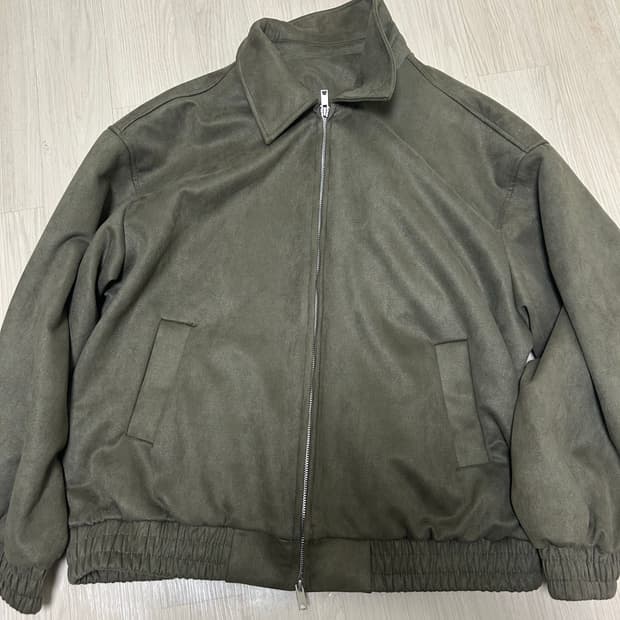 스탠다드에러 블루종 스웨이드자켓 새상품