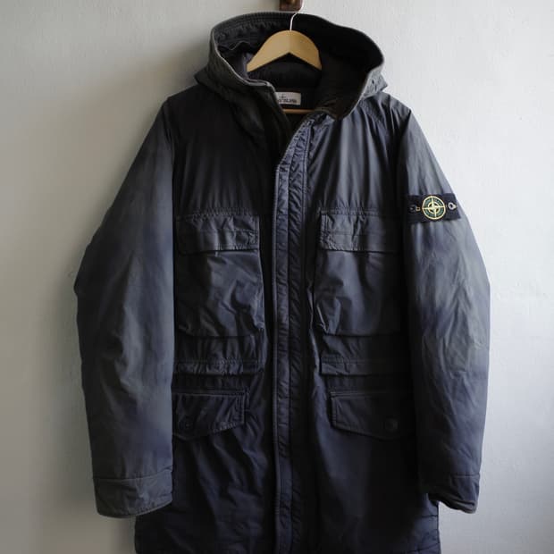 스톤아일랜드 마이크로 랩스 파카