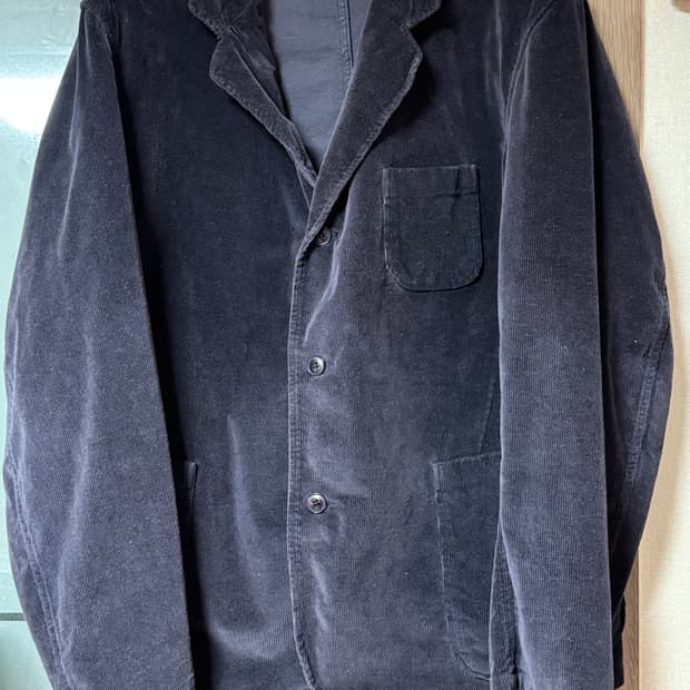 [1]이얼즈어고 코듀로이 스포츠 자켓 네이비 팝니다