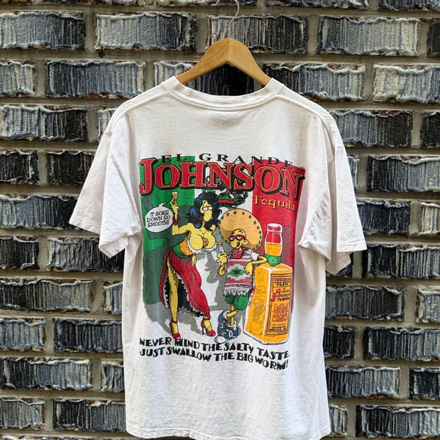 90s 싱글스티치 반팔티