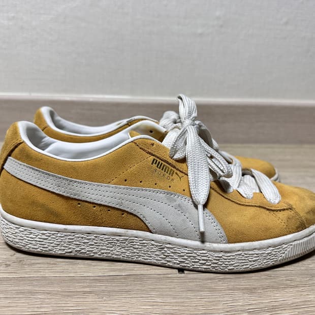 푸마 스웨이드 스니커즈 머스타드 (285)