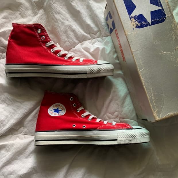 [us 9.5] 80s vintage converse