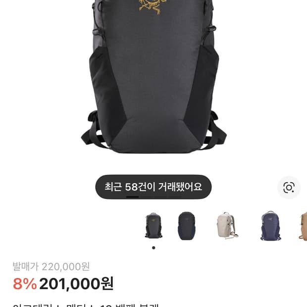 아크테릭스 맨티스 16