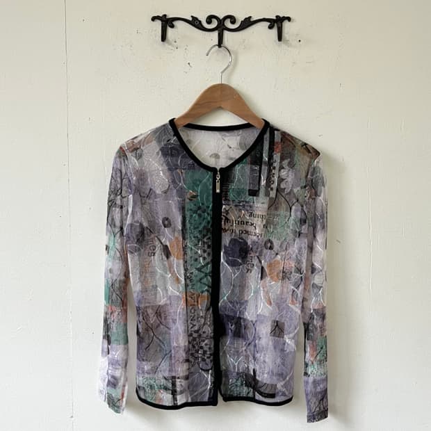 Japan vtg 아카이브 매쉬 가디건