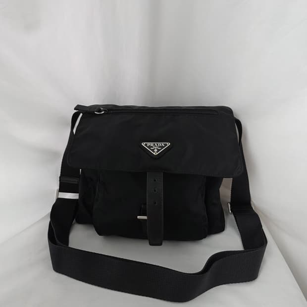 [정품 PRADA] 프라다 포코노 나일론 크로스백 주우재백