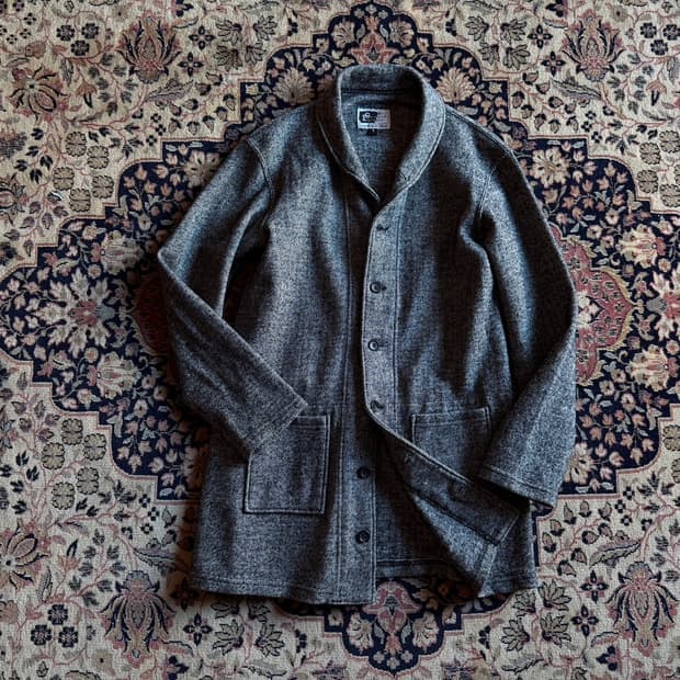 엔지니어드 가먼츠 트위드 코트 100