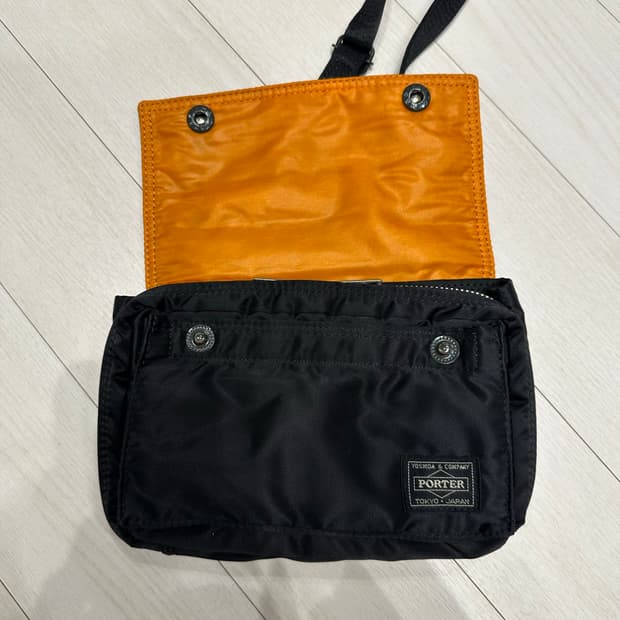 포터 탱커 숄더백 블랙