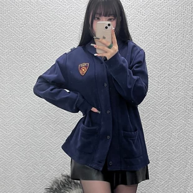 폴로 랄프로렌 레트로 빈티지 하이틴 숄카라 가디건 XL C10498