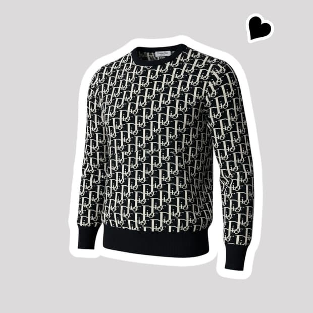 정품 디올 90s 빈티지 니트