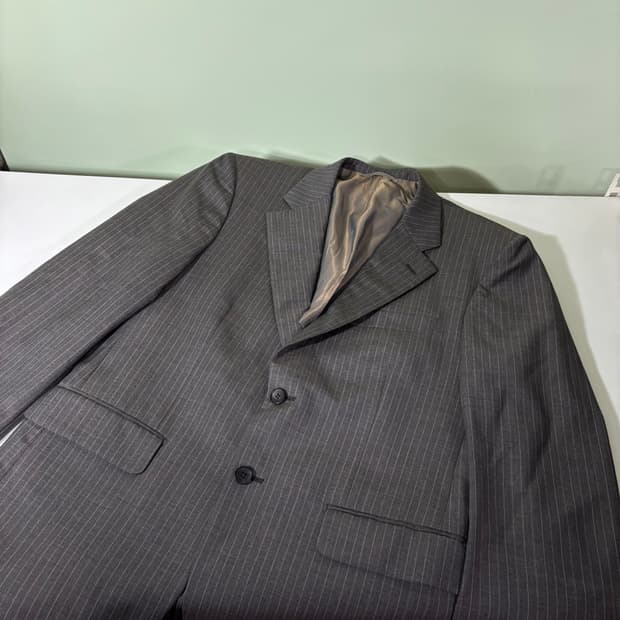 95 M 에르메네질도 제냐 로로피아나 로얄스탠다드 스트라이프 블레이져