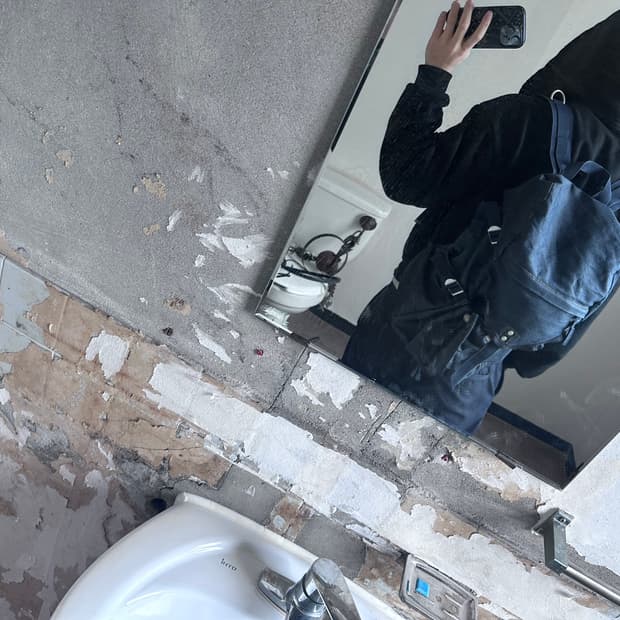 old gap 90's denim backpack