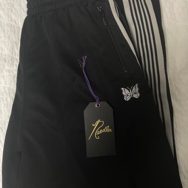 니들스 x LHP HD 트랙팬츠 블랙