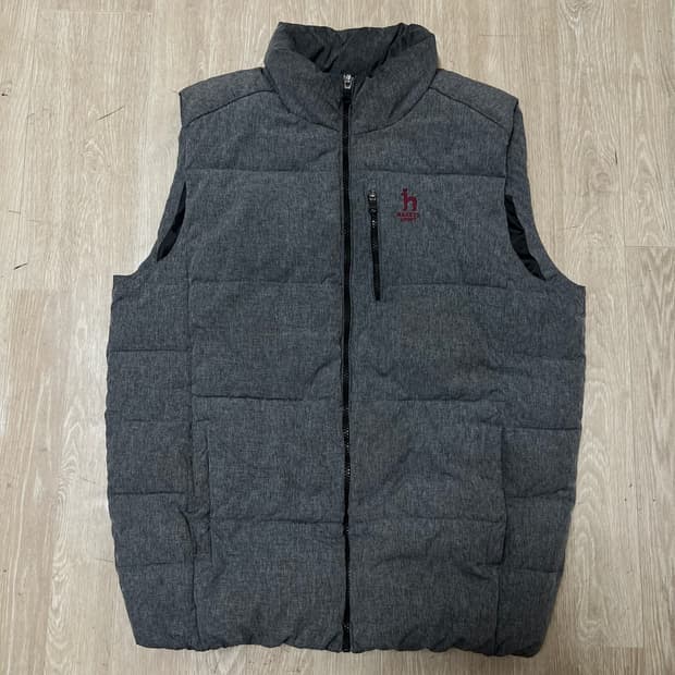 헤지스 스포츠 로고 다운 패딩조끼 XL/105 