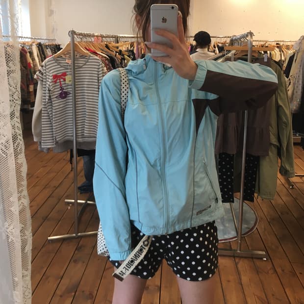 콜롬비아 민트 초코 바람막이 