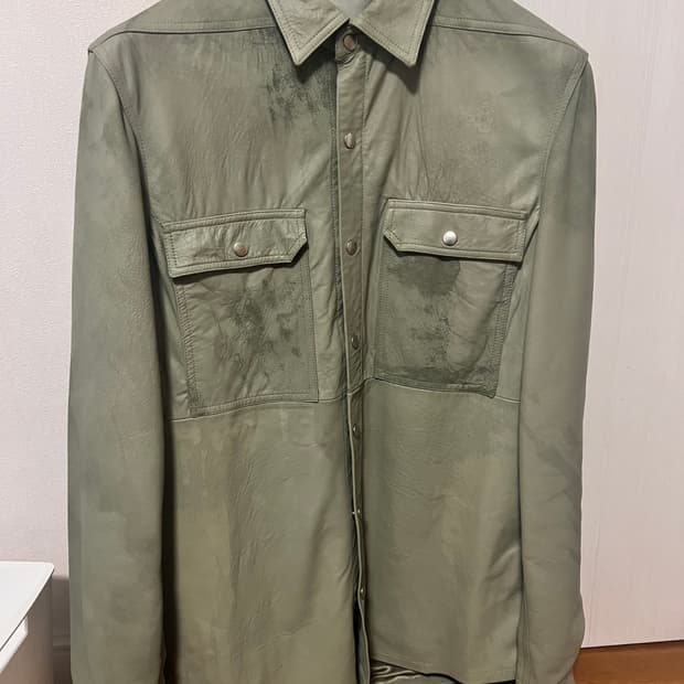 Rick Owens 25SS 램레더  OUTERSHIRT