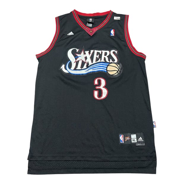 ✨ (바배) 아디다스 NBA 필라델피아 식서스 아이버슨 져지 농구 유니폼