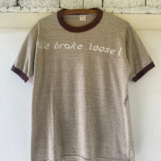 1970's-80's Vintage Ringer T-shirt 