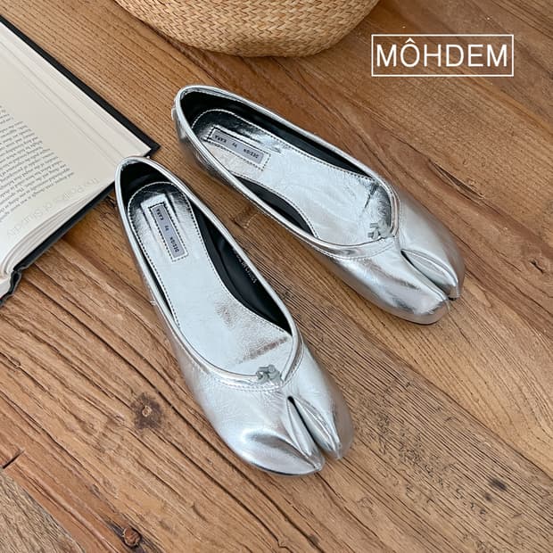 [premium] 타비 족발 플렛슈즈 로퍼