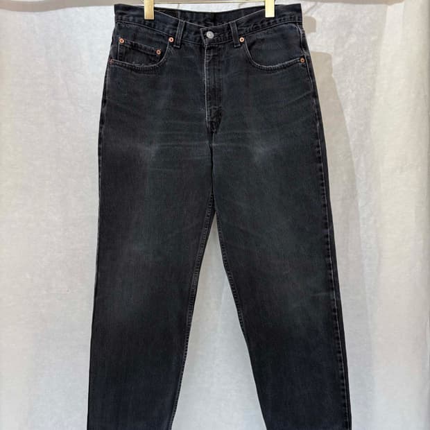 90년대 리바이스 550 블랙 릴렉스lj160