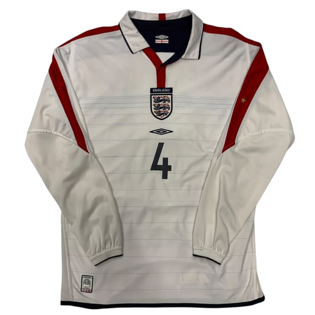 엄브로 03-05 잉글랜드 홈 제라드 마킹 유니폼 M