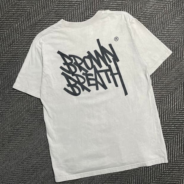 브라운브레스 빅로고 박시핏 반팔 티셔츠y 5130