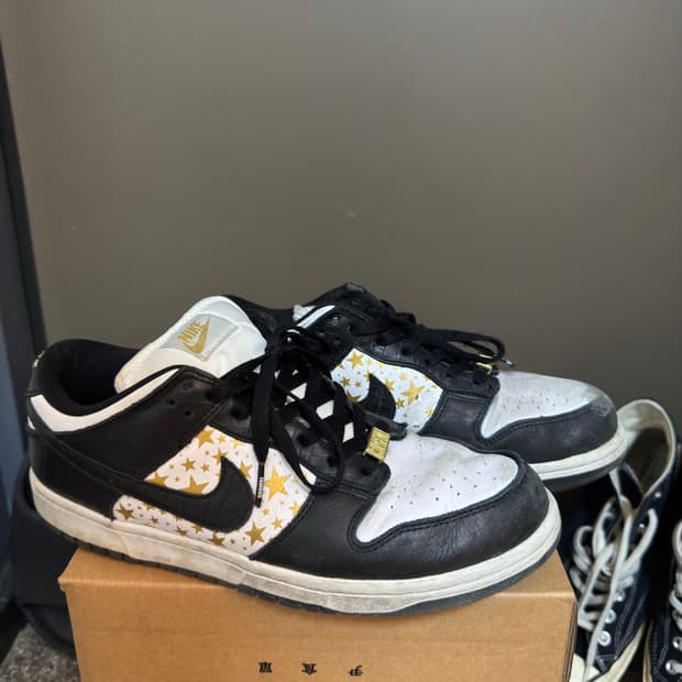 [270]나이키 x 슈프림 SB 덩크 로우 블랙