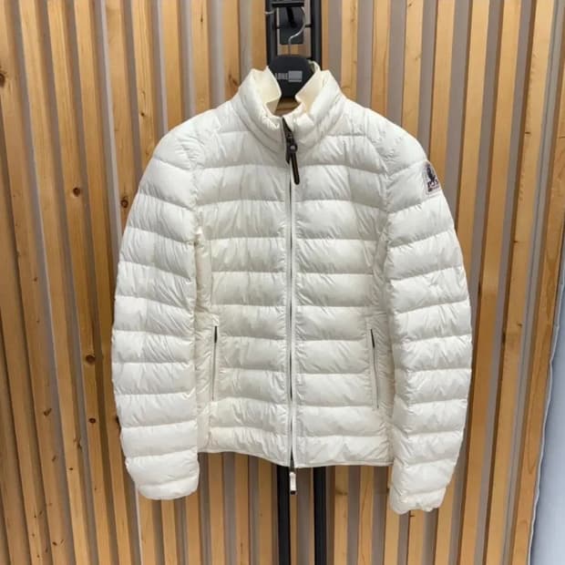 파라점퍼스 경량퍄딩 화이트 m