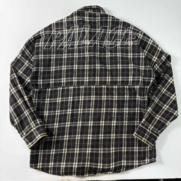 Palace 팔라스 체크 룸버 야크 셔츠