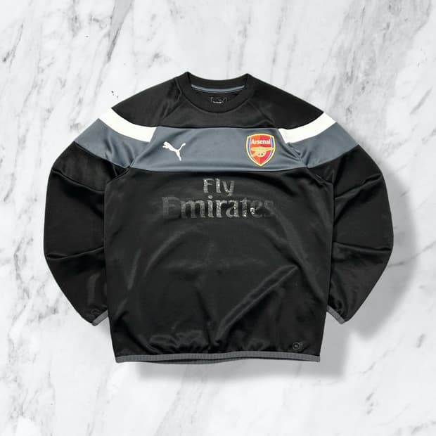 퓨마 아스날 패치로고 트레이닝 탑 