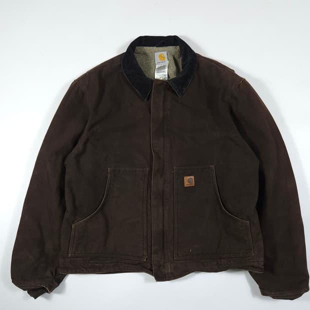 칼하트 J164 다크브라운 워크 자켓